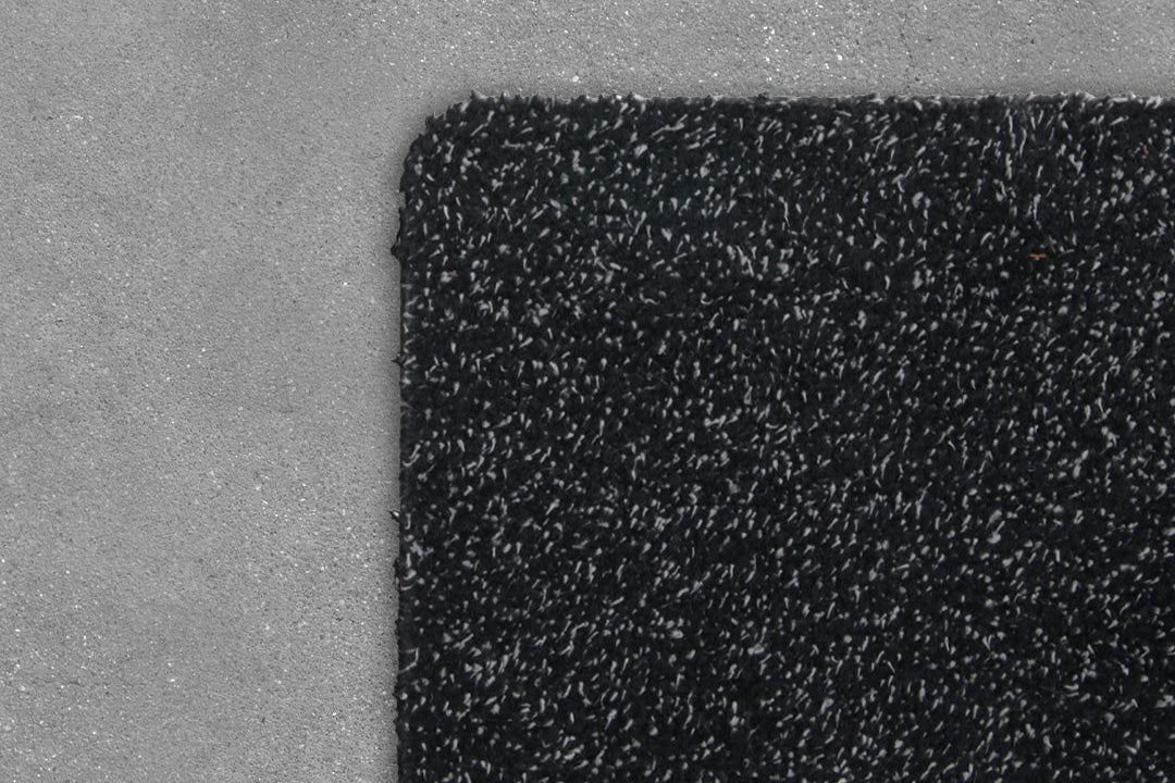 Droogloopmat basalt steen