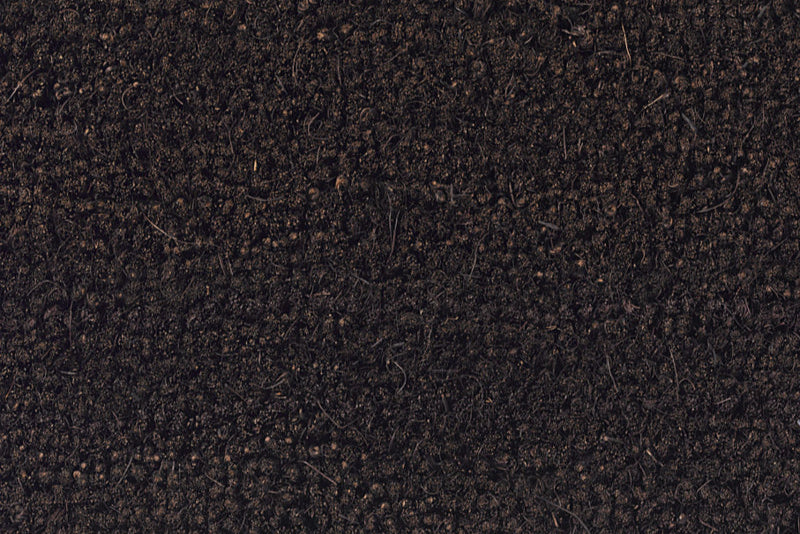 Kokosmat bruin, detail
