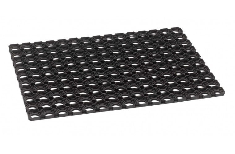 Rubberringmat zwart, productafbeelding