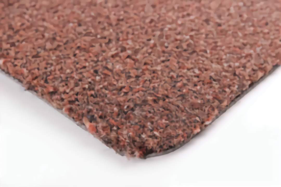 Schoonloopmat Cleanscrape bruin, detail