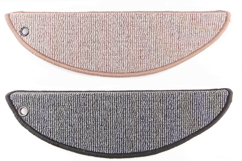 Traptredenset beige en zwart