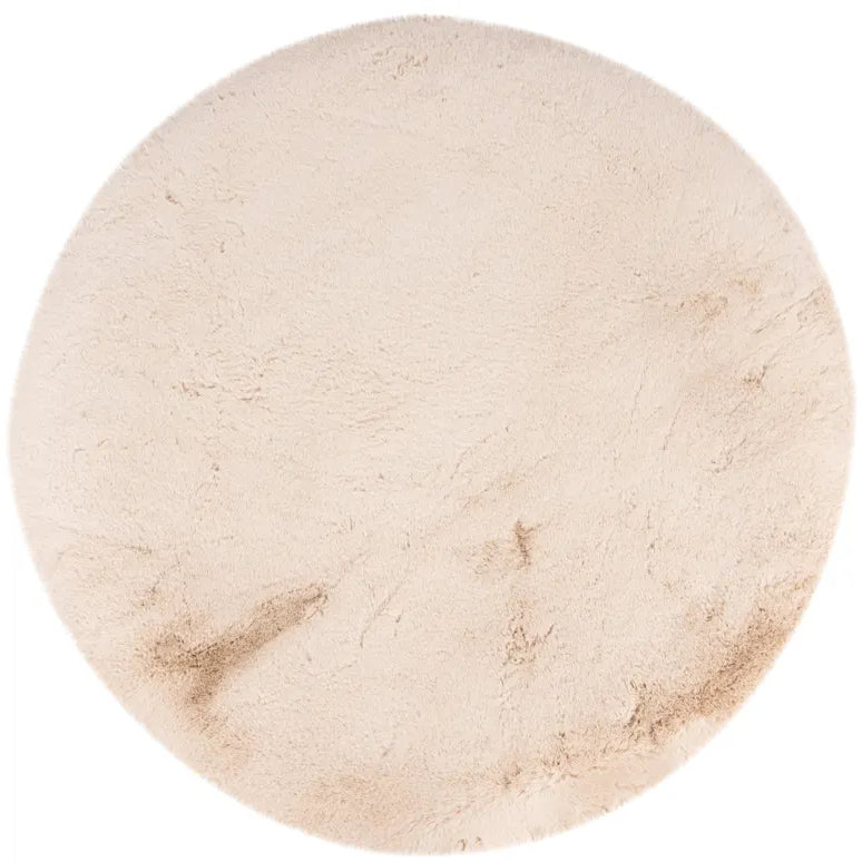 Vloerkleed Fuse beige rond
