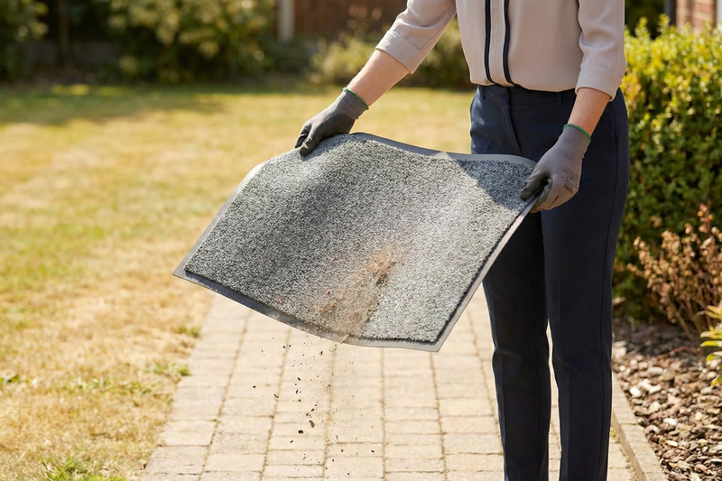 Hoe onderhoud je jouw deurmat?