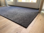 Schoonloopmat op maat Deluxe grijs, sfeerafbeelding