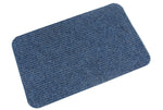 Deurmat ribmat blauw