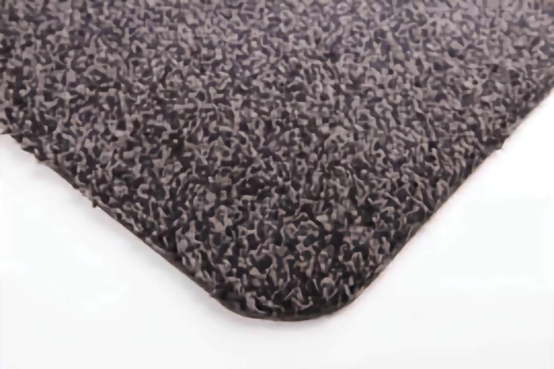 Droogloopmat Antraciet, detail