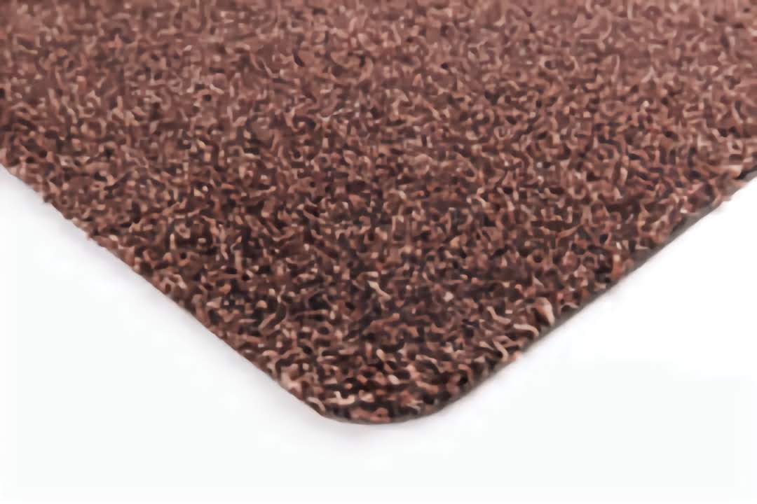 Droogloopmat mokka, detail 1