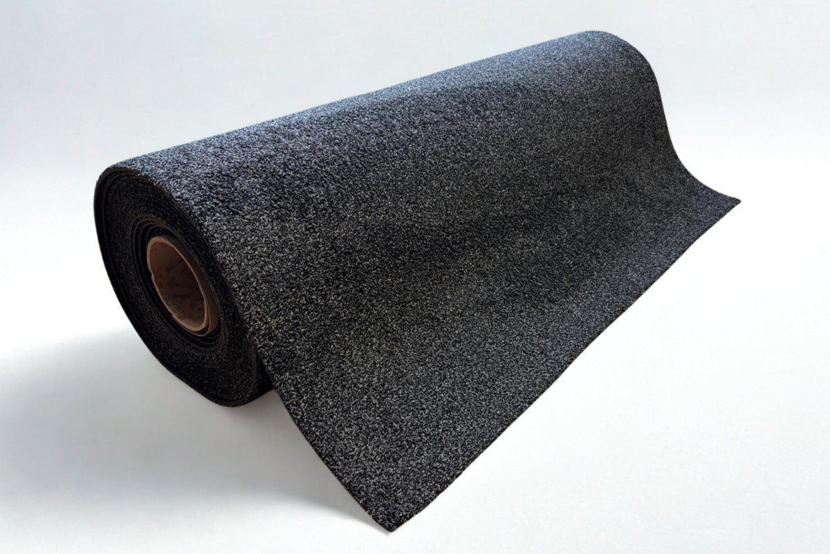 Droogloopmat op maat premium antraciet op rol