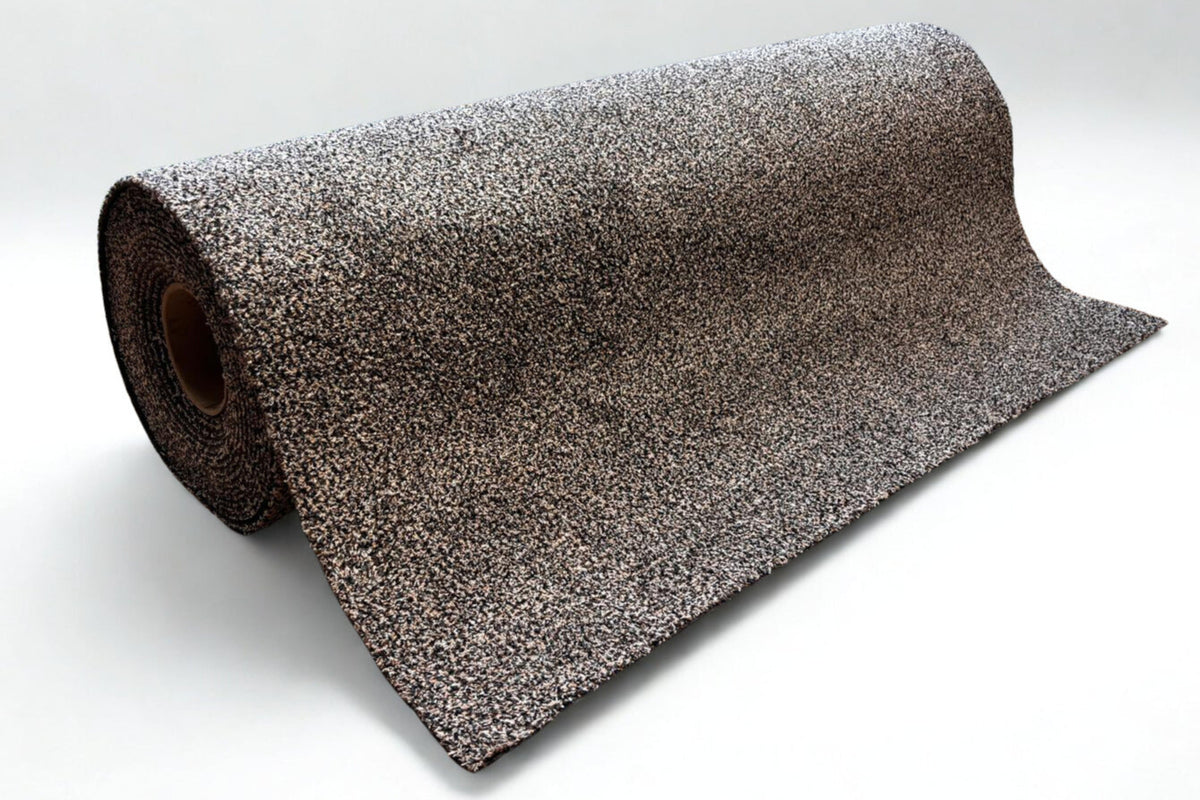 Droogloopmat op maat premium kiezel op rol