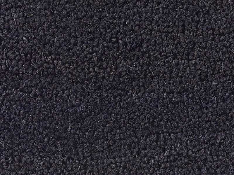 Kokosmat antraciet, detail