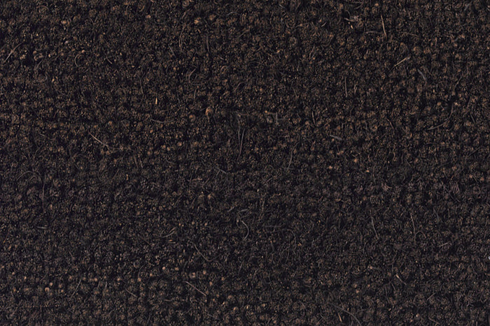 Kokosmat bruin, detail