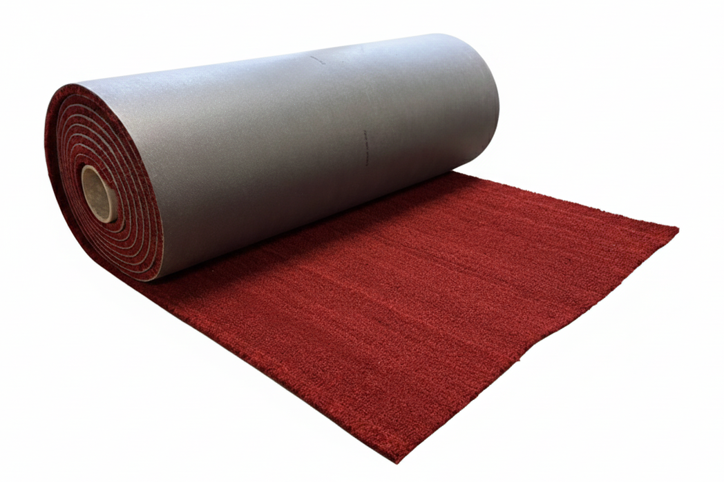 Kokosmat rood op rol