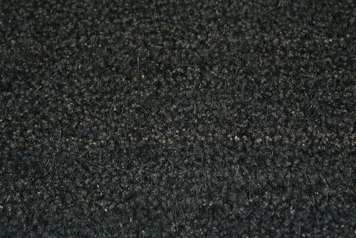 Kokosmat zwart, detail
