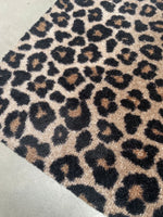 Panterprint deurmat, detail
