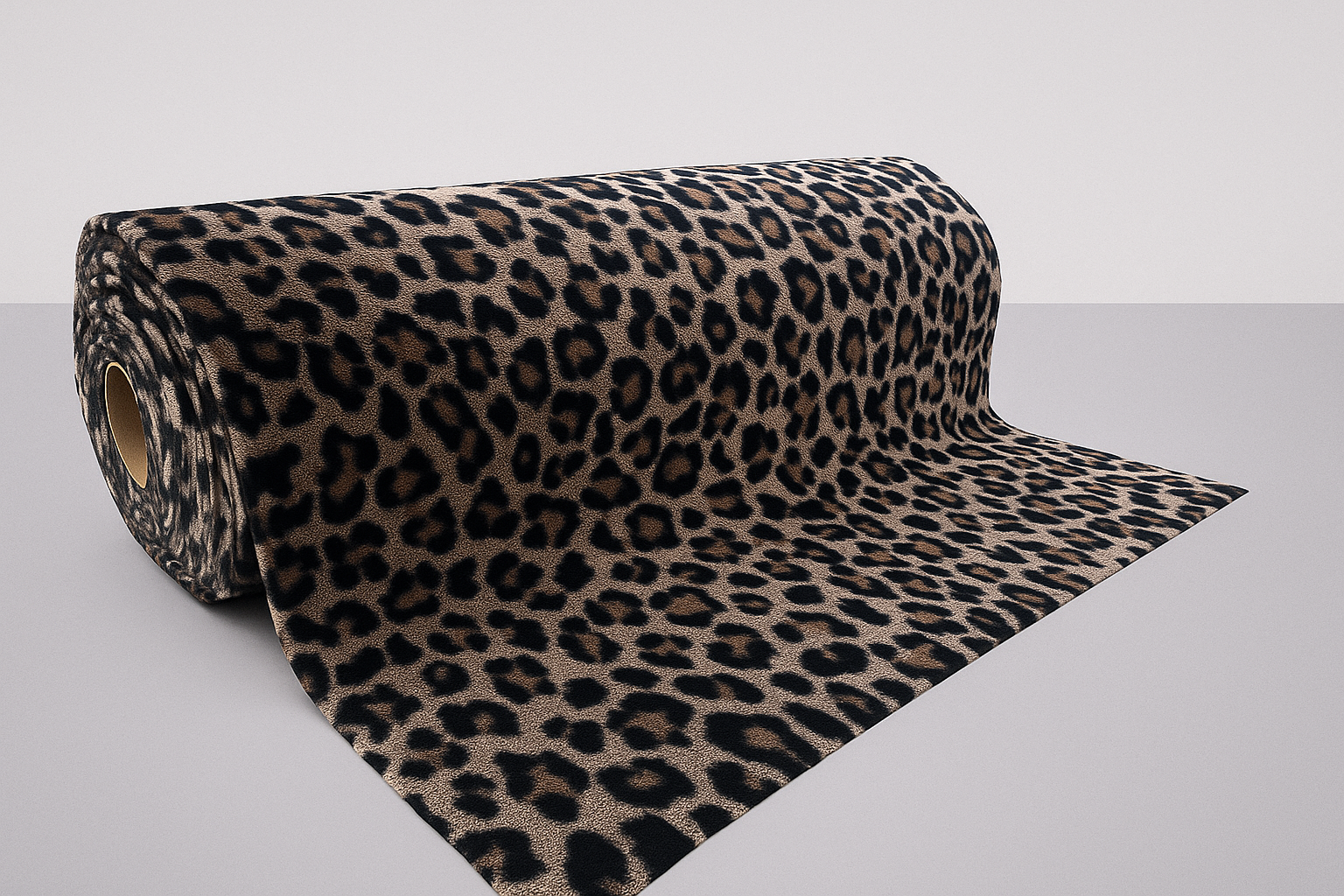 Panterprint deurmat op rol