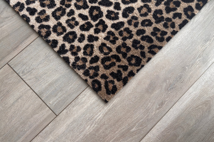 Panterprint droogloopmat detail