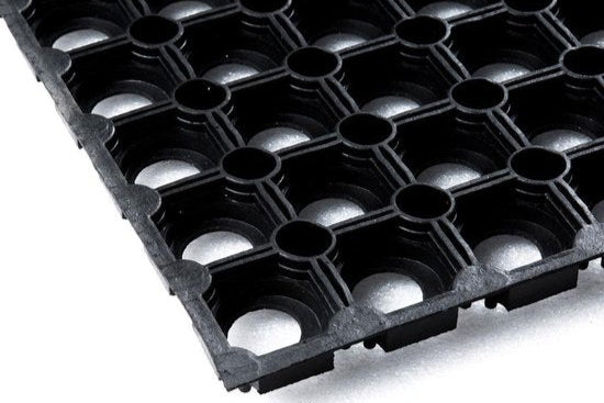 Rubberen ringmat zwart