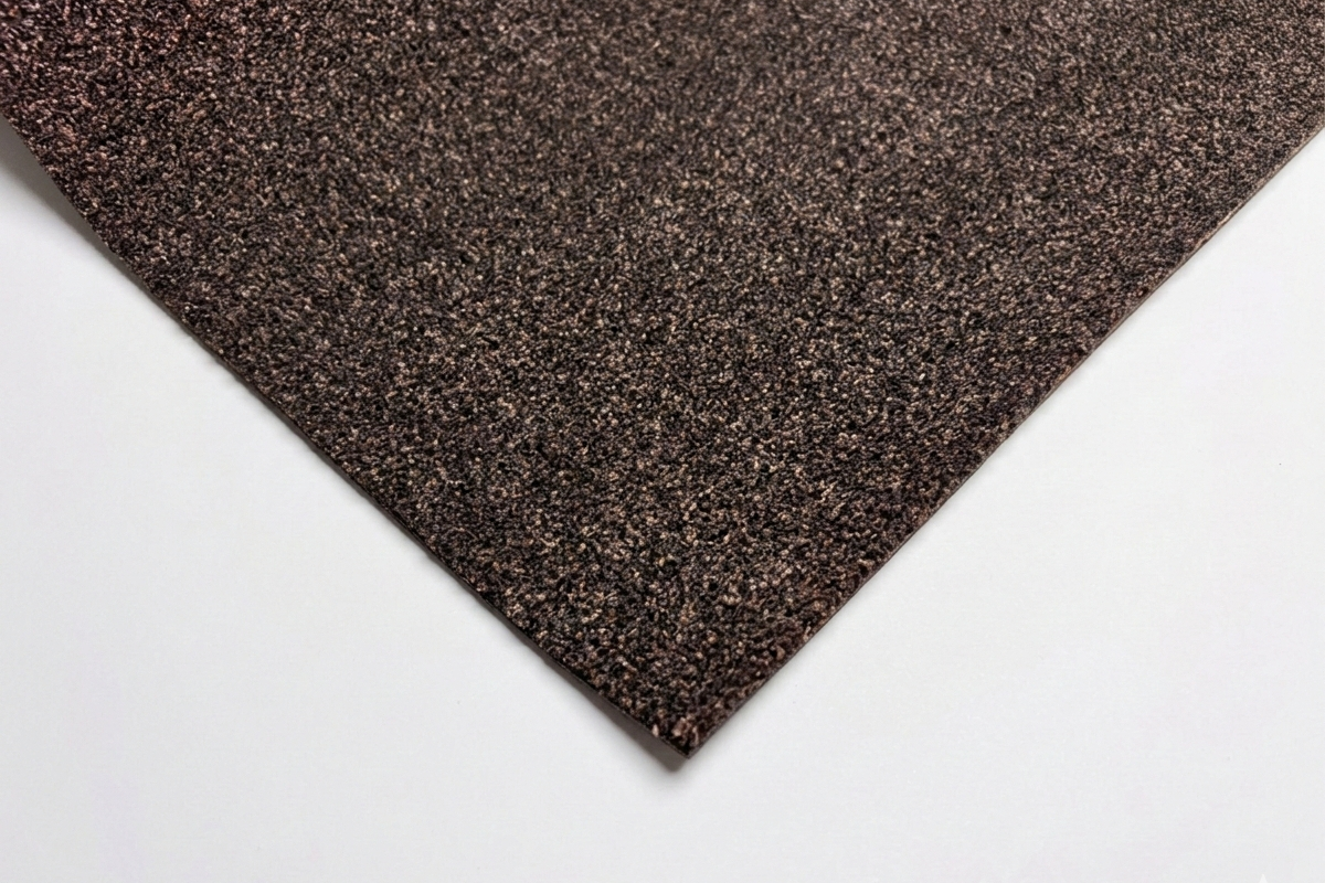 Schoonloopmat Elite bruin detail