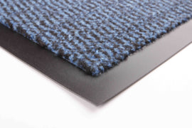 Schoonloopmat Maxi Dry blauw, detail