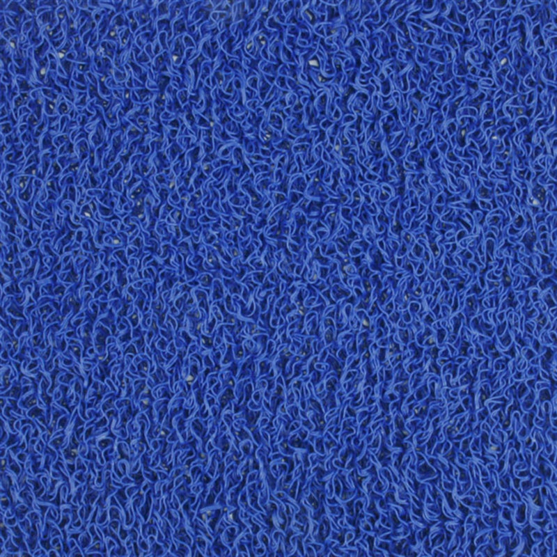 Spaghettimat blauw, detail