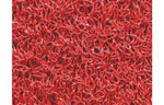 Spaghettimat rood, detail