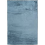 Vloerkleed Berlin pastel blauw bovenaanzicht