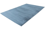 Vloerkleed Berlin pastel blauw liggend