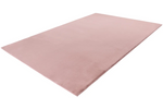 Vloerkleed Berlin pastel roze liggend