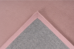 Vloerkleed Berlin pastel roze onderkant