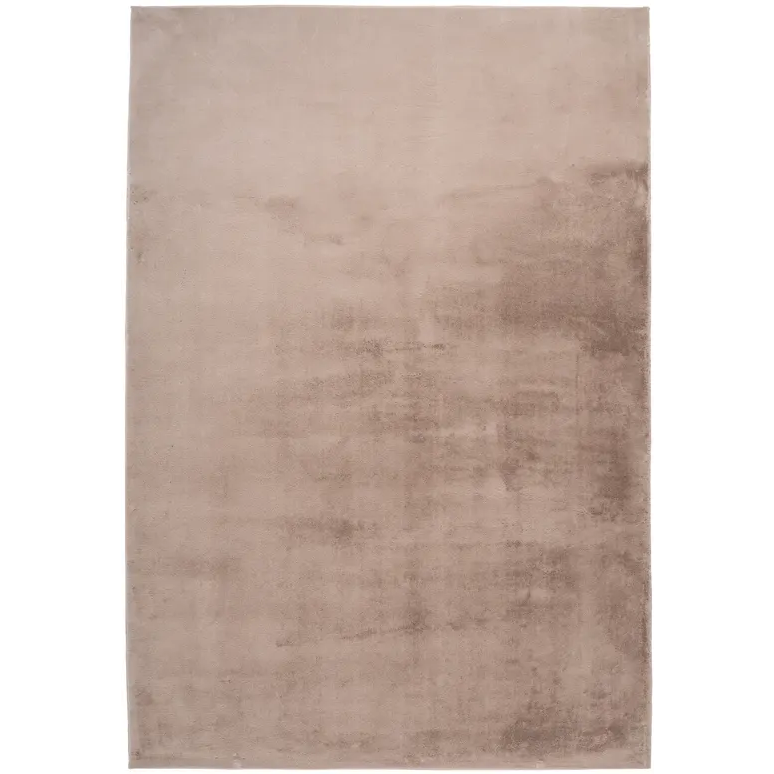 Vloerkleed Berlin taupe bovenaanzicht