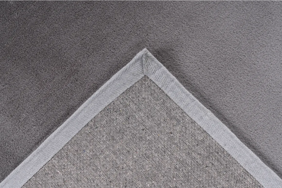 Vloerkleed Berlin zilver onderkant