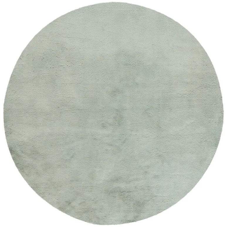 Vloerkleed Fuse jade rond