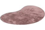 Vloerkleed Fuse roze organisch liggend