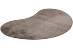 Vloerkleed Fuse taupe organisch liggend