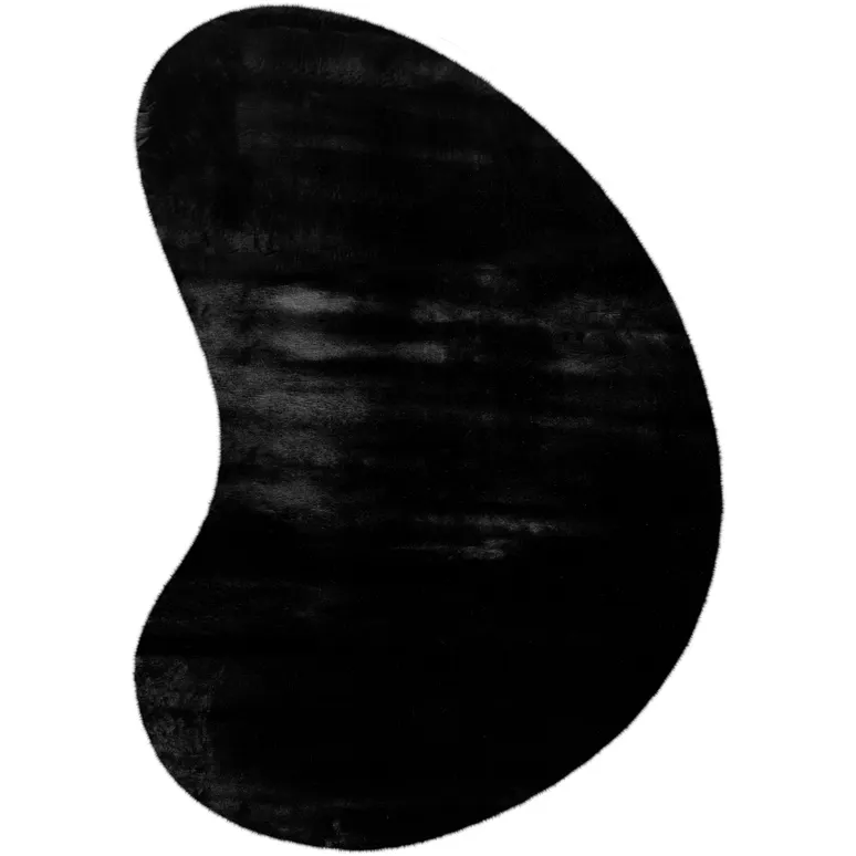 Vloerkleed Fuse zwart organisch productafbeelding