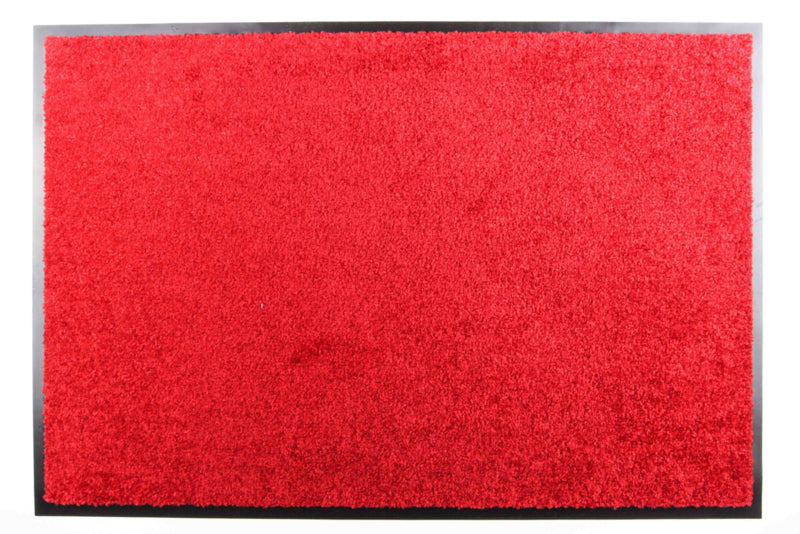 Schoonloopmat De Luxe rood deurmat, productafbeelding