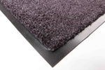 Schoonloopmat De Luxe zwart deurmat, detail